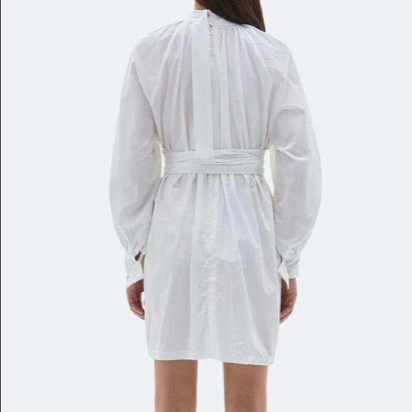 Gathered Neck Belted Mini Dress
Bassike - Picture 4 of 9